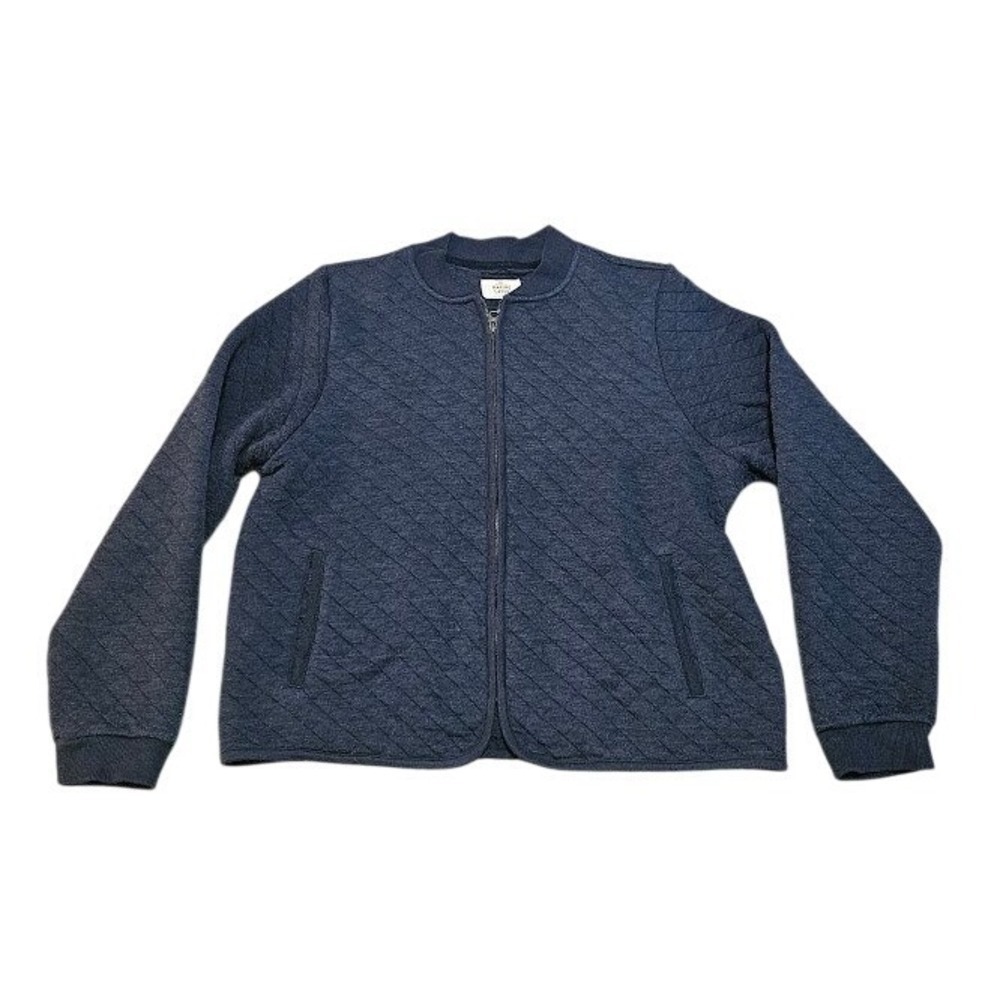 Marine Layer Corbet Full Zip Jacket Quilted Navy Blue Men Size XL Casual